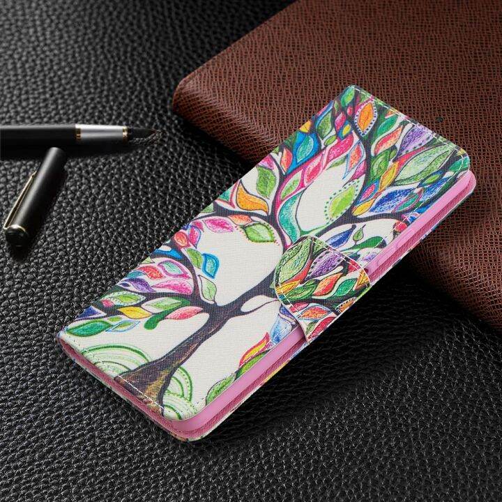 เคสโทรศัพท์กันกระแทกสำหรับ-vivo-y02-y35-y16-y02s-y22-y22s-y15s-y15a-กระเป๋าสตางค์หนัง-y01-y33t-y33s-y21t-y21s-y21-y73การ์ตูนรูปแบบที่ได้วาดไว้เคสเคสแบบฝาพับมีช่องเสียบบัตร