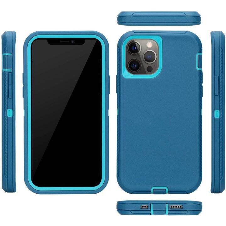 for-iphone-12-pro-max-case-iphone-13-pro-max-full-body-protection-heavy-duty-shock-absorption-3-in-1-silicone-rubber-with-hard-pc-phone-case-cover