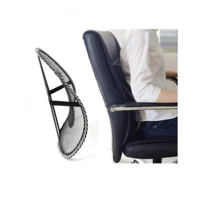 แผ่นรองหลัง เบาะรองหลัง ตาข่ายรองหลัง แผ่นรองนวดหลัง ติดพนักเก้าอี้เพื่อสุขภาพ Back Support Mesh Frame for Chairs