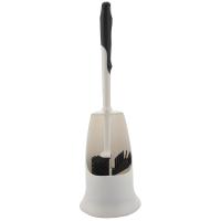 Toilet Brush And Holder,Toilet Bowl Cleaning Brush Set,Under Rim Lip Brush And Storage Caddy For Bathroom