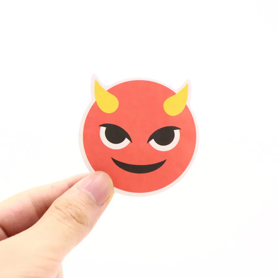 3-5/8 Hoàn Tiền 25%] Bộ 50 Sticker Hình EMOJI Cute | Lazada.vn