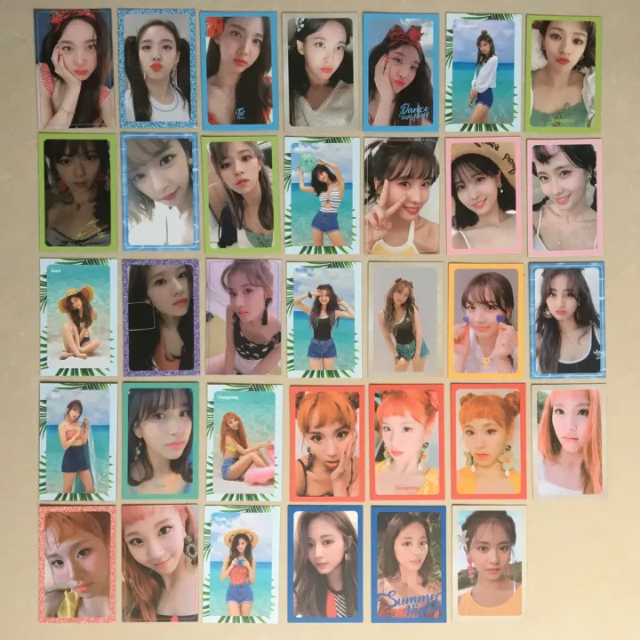 Twice Summer Nights Official Album Photocard Sn Nayeon Jeong Momo Sana Jihyo Mina Dahyun Chae Tzuyu Lazada Ph