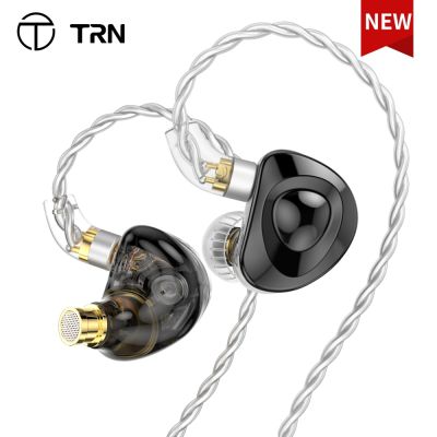 ZZOOI TRN MT4Dual&nbsp;&nbsp;Dynamic Driver In Ear Earphone Bass Metal Flat Head Plug Earburd Replaceable Cable For TRN Kirin XUANWU MT3 ST5