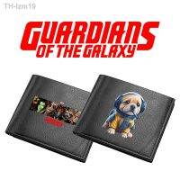 Guardians of the Galaxy Black Short Wallet Simple Cartoon Cute Mens