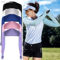 Ultra-thin Cooling Shawl Arm Sleeve Ice Silk Long Gloves Breathable Sunscreen Anti-ultraviolet Ice Gloves Shrug Outdoor Sports