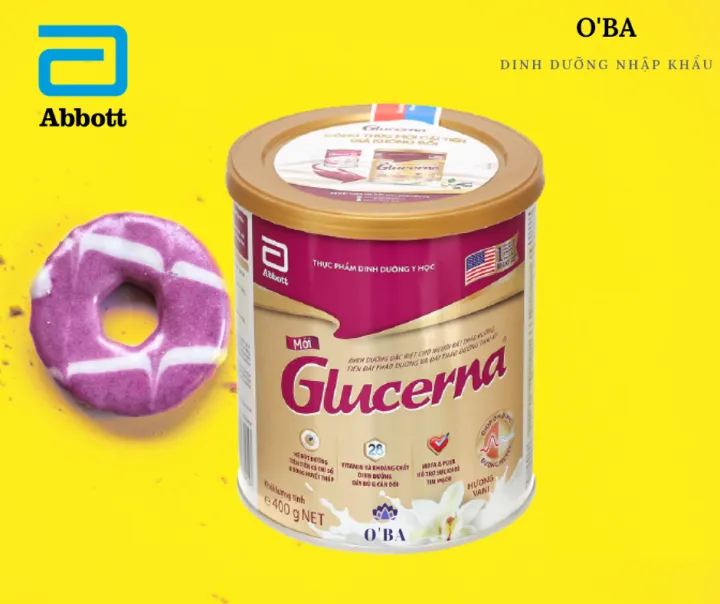 Sữa bột dành cho người bị tiểu đường Glucerna Abbott 400g
