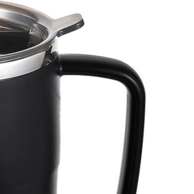 Stainless Steel Mug Insulated Coffee Mug with Sliding Lid Vacuum Travel Mug with Handle Camping Tea Flask for Hot Cold Drinks