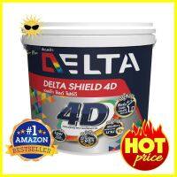 สีน้ำทาภายนอก DELTA SHIELD 4D BASE D เนียน 2.5 แกลลอนWATER-BASED EXTERIOR PAINT DELTA SHIELD 4D BASE D SHEEN 2.5GAL **ใครยังไม่ลอง ถือว่าพลาดมาก**