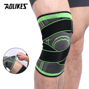 AOLIKES 1PCS Breathable Kneepad Men Elastic Pressurized Knee Pads