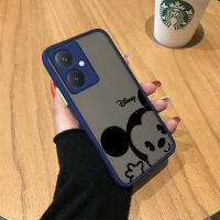 เคสป้องกันกล้องคลุมทั้งหมดเมาส์ลายการ์ตูน Vivo Y27น่ารัก (มิกกี้) เคสใส่โทรศัพท์มีน้ำค้างแข็งโปร่งใส