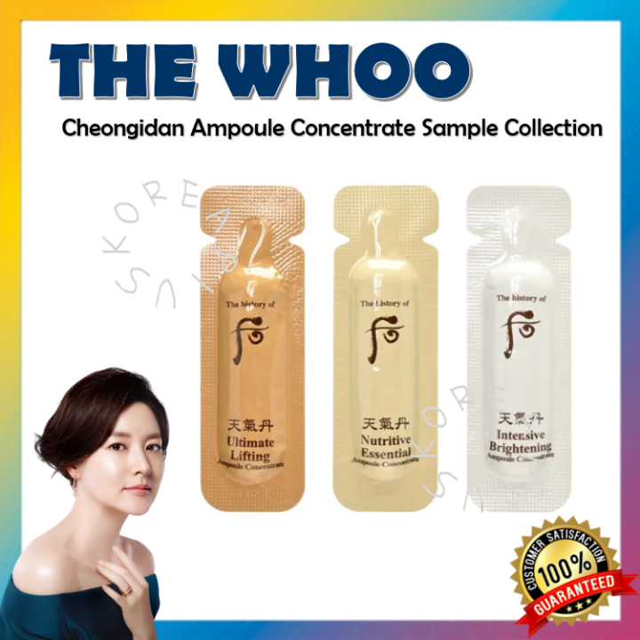 [THE WHOO] Cheongidan Ampoule Concentrate 1ml Lazada Indonesia