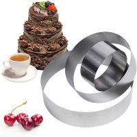 5/6/8/10CM Round Mousse Cake Mold Ring Stainless Steel Pastry Fondant Circle Cutter Baking Mold Bakeware kitchen accessories Bag Accessories