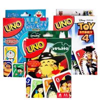 【CW】✸₪◇  Board Games UNO Playing Cards Anime Figure Mario uno Card GameTOTORO for Children Birthday Gifts