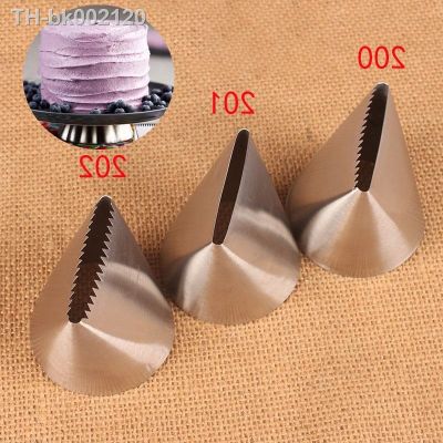 ✽ 200 201 202 Extra Large Stainless Steel Cream Cake Nozzle Icing Piping Nozzles Fondant Pastry Tip Decoration Baking Tool