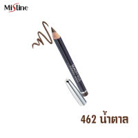 Mistine beauty plus eyebrow pencil 1.2 g. ดินสอเขียนคิ้ว มิสทิน บิวตี้ พลัส อายบราว เพนซิล มี 2 สีให้เลือก  (1 แท่ง)