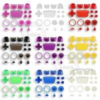 HOTHINK Replacement Transparent Button For PS5 Controller Thumb Sticks Trigger Keys Touch Panel Repair Kits for PS5 Accessories