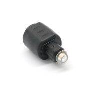 SHOUHOU Black Audio Adapter Converter Mini Jack Plug To Toslink Optical Consumer Electronics Spdif Round To Square 3.5mm Female To Male