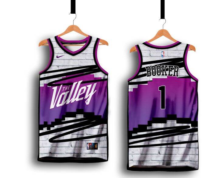 VALLEY 12 DEVIN BOOKER BRICKS FREE CUSTOMIZE OF NAME AND NUMBER ONLY