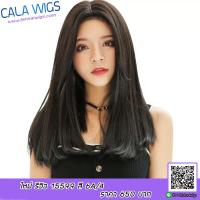 วิกผมเสกกลาง Cala wigs วิกผม รหัส15599 สี#6A/4 วิกผมแสกกลางแบบมีหนังหัว สีน้ำตาลธมรรติ