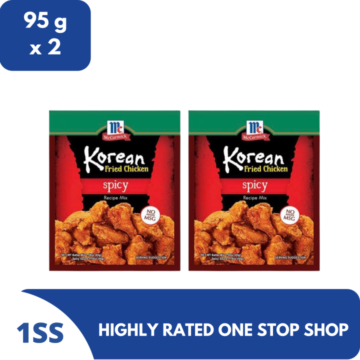 McCormick - Korean Fried Chicken - Spicy Recipe Mix - 95 G