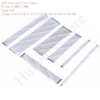 AWM 20624 80C 60V VW-1 FFC FPC Flat flexible cable 1.0MM 4 5 6 7 8 9 10 11 12 13 14 15 16 18 20 22 24 26 30Pin 400MM Wires  Leads Adapters