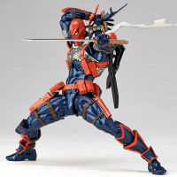 Deathstroke Figure Amazing Yamaguchi Revoltech Series NO.11 Deathstroke Figure Collection ของเล่นของขวัญ