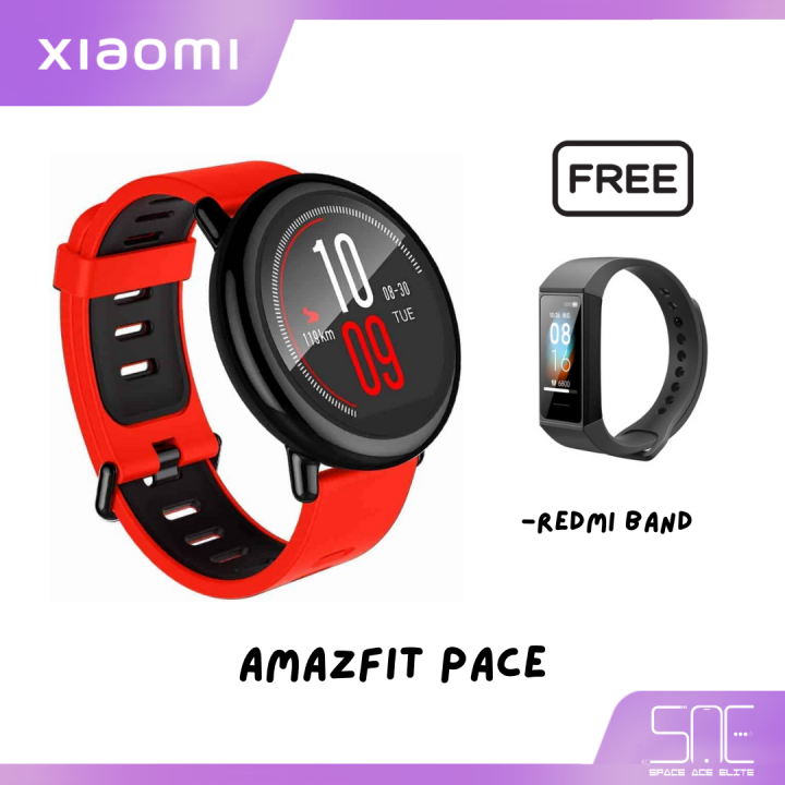 Mi band 4 cheap vs amazfit pace