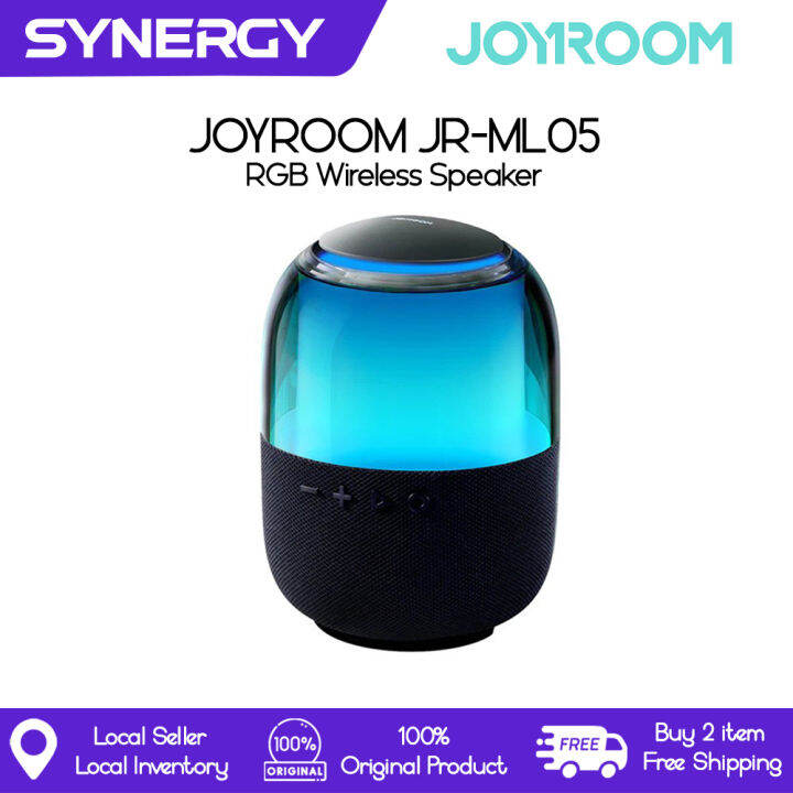 Joyroom Speaker Jr Ml05 Rgb Wireless Speaker Lazada