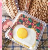 ? Cake Box เค้กกล่อง กะเพราไข่ดาว เค้กวานิลลาเนื้อนุ่มๆ สลับชั้นกับครีมบัตเตอร์ ส่งด่วนในวันด้วยLalamove เค้กวันเกิด