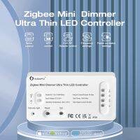 GLEDOPTO Zigbee Mini Dimmer Ultra Thin LED Controller for Bedroom Kitchen DC5V-24V RF Wireless Radio Frequency Control