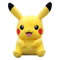 2023 Pikachu ตุ๊กตาตุ๊กตาตุ๊กตาตุ๊กตาขนาดใหญ่นอนน่ารักบนเตียงตุ๊กตา Bikachu