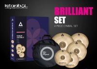 ISTANBUL AGOP ฉาบแบบชุด รุ่น XIST Brilliant พร้อกระเป๋า (HH14 C16 C18 R20)