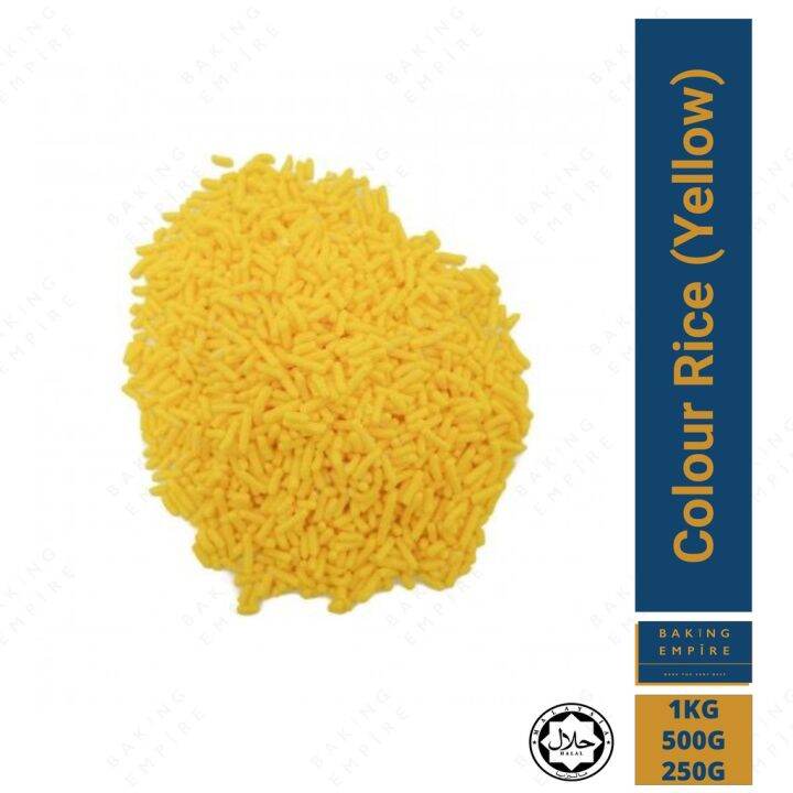 Colour Rice Yellow 1KG/500G/250G Lazada