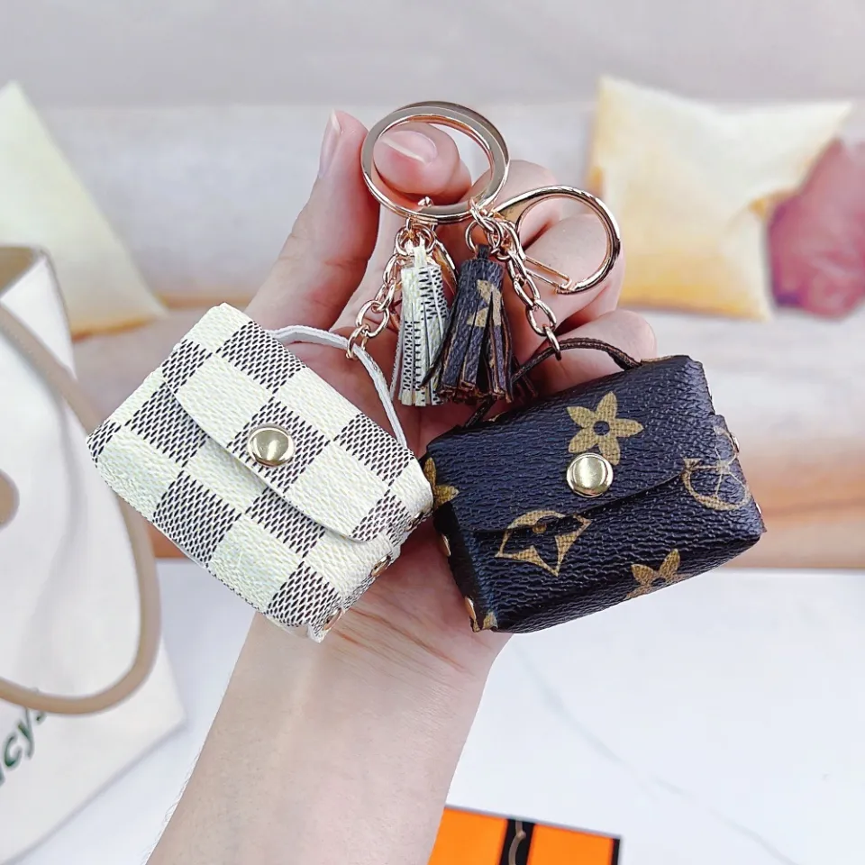 Vintage Louis Vuitton Monogram Flower Keychain