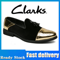 Clarks-lรองเท้าหนังผู้ชาย รองเท้าหนังผู้ชายฤดูร้อนรองเท้าอย่างเป็นทางการรองเท้าแต่งงานผู้ชาย รองเท้าหนังแฟชั่นอังกฤษ