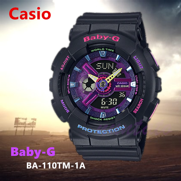 นาฬิกาข้อมือสายเรซิ่นcasiobabyg-รุ่น-ba-110tm-1aสินค้าแนะนำ-พร้อมส่ง