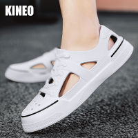 KINEO รองเท้ากันลื่นสำหรับผู้ชายและผู้หญิง,รองเท้ากันลื่นในสวนใส่ได้ทั้งชายและรองเท้าแตะชายหาดใส่ได้ทั้งชายและหญิงรองเท้าแตะลำลองรองเท้าลุยน้ำสำหรับใส่ไปทะเลสระว่ายน้ำแม่น้ำ