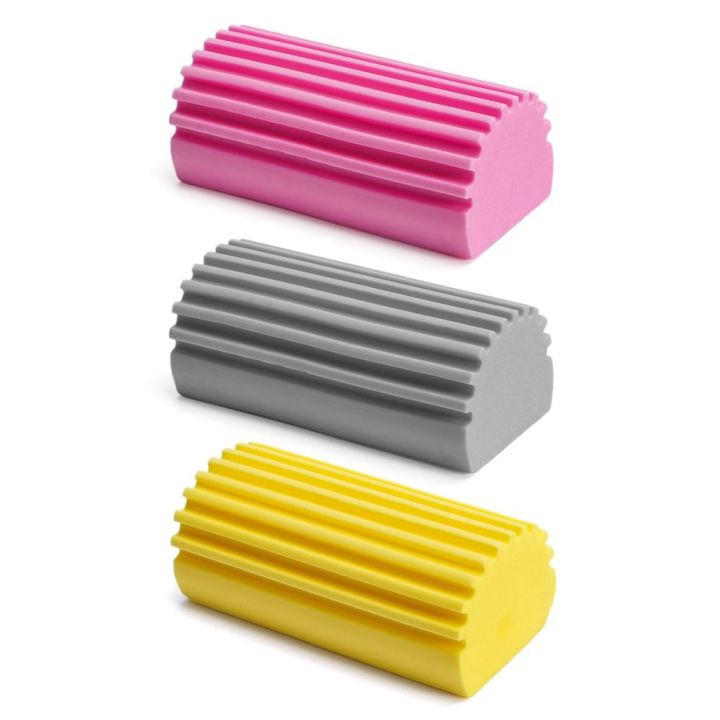 LINCHEIN and Faucets Mirrors Duster for Cleaning Blinds Multifunctional  Baseboards Vents Magical Dust Cleaning Sponges Household Damp Clean Duster  Sponge Sponge Cleaning Brush