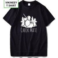 Chess T Shirt Check Mate Army Funny Personality Soldier Onset Fashionable Casual Eu Size 100% Cotton T-Shirt