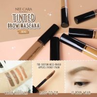 Nee Cara TINTED BROW MASCARA N590 มาสคาร่าคิ้ว ช่วยเติมขนคิ้วให้เต็ม ดูมีมิติ เคลือบเส้นขน**ของแท้ พร้อมส่ง