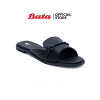 Bata บาจา รองเท้าส้นแบน รองเท้าแตะ ใส่ลำลอง แฟชั่น รุ่น Sarina สีดำ 5616148