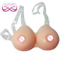 800 Gpair C Cup Soft Silikon Bentuk Payudara Palsu Budada ATAN Budada Tits dengan Tali untuk ชุดแดรกควีนผู้ชาย