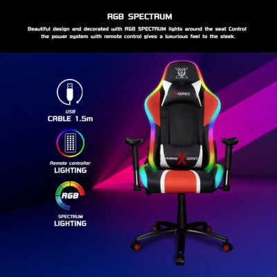 Nubwo X เก้าอี้เล่นเกม Gaming Chair รุ่น NBCH-X113 Black/Red