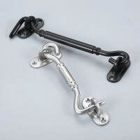 【LZ】◆  Stainless Steel Window Catch Hook 4 Inch  Cabin Hook Eye Latch Door Window Hook Nail Thick Privacy Solid Hardware