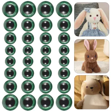 1000Pcs Safety Black Eyes and Noses DIY Crafts Scrapbook Doll Making  Decoration, Handmade Craft Doll Eyes for Crochet Toy Plush Toy Bear 