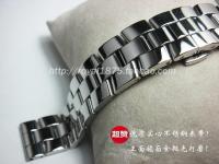 2023 ♦ CXP-时尚4 High quality butterfly buckle polished solid 304 stainless steel 18mm 24mm steel strap pure steel bracelet watch strap