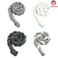 Baby Braid Knot Bed Bumper Cushion Knotted Protector for Kid Bed Bedroom Decor Knotted Long Bed Bumper Knotted Cushion Bed Protector Kid Bed Baby