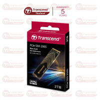 PCIe NVMe M.2 SSD 2TB :MTE250S : Gen 4X4  Transcend * รับประกัน 5 ปี หรือ** รับประกันไม่เกิน 1560 TBW**มีใบกำกับภาษี