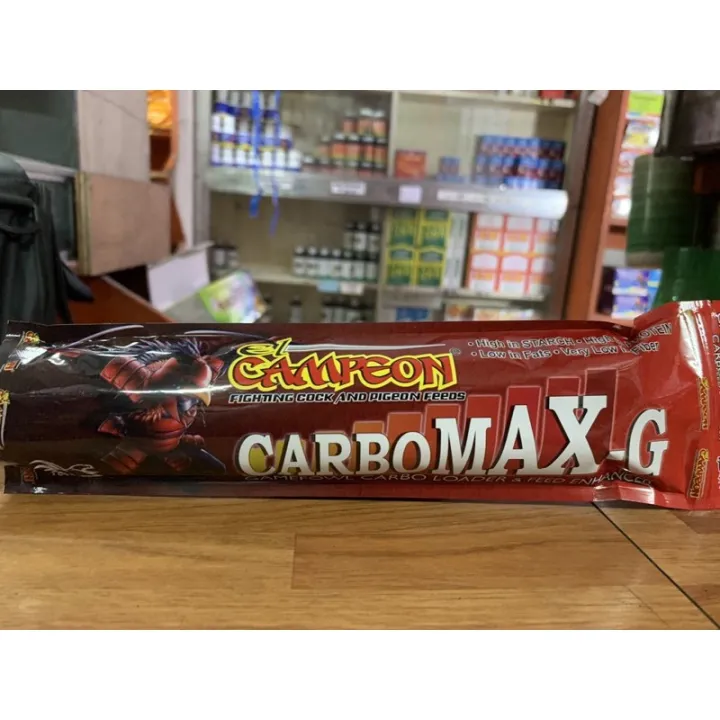Gamefowl Carbomax G Carbo Loader and Feed Enhancer El Campeon 150 grams