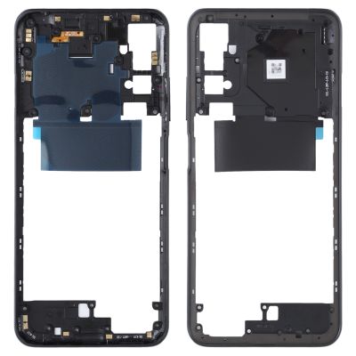 แผ่นขอบกรอบกลางดั้งเดิมสำหรับ Xiaomi Redmi Note 10 5G / Redmi Note 10T 5G M2103K19G M2103K19C (สีดำ)